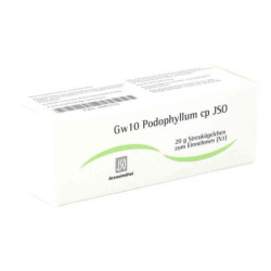 Jso Jkh Gewebemittel Gw 10 Podophyllum cp Globuli (20 g) – PZN 4943170