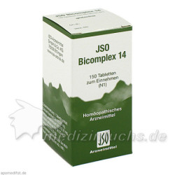 JSO BICOMPLEX HEILM NR 14, 150 ST – PZN 544958