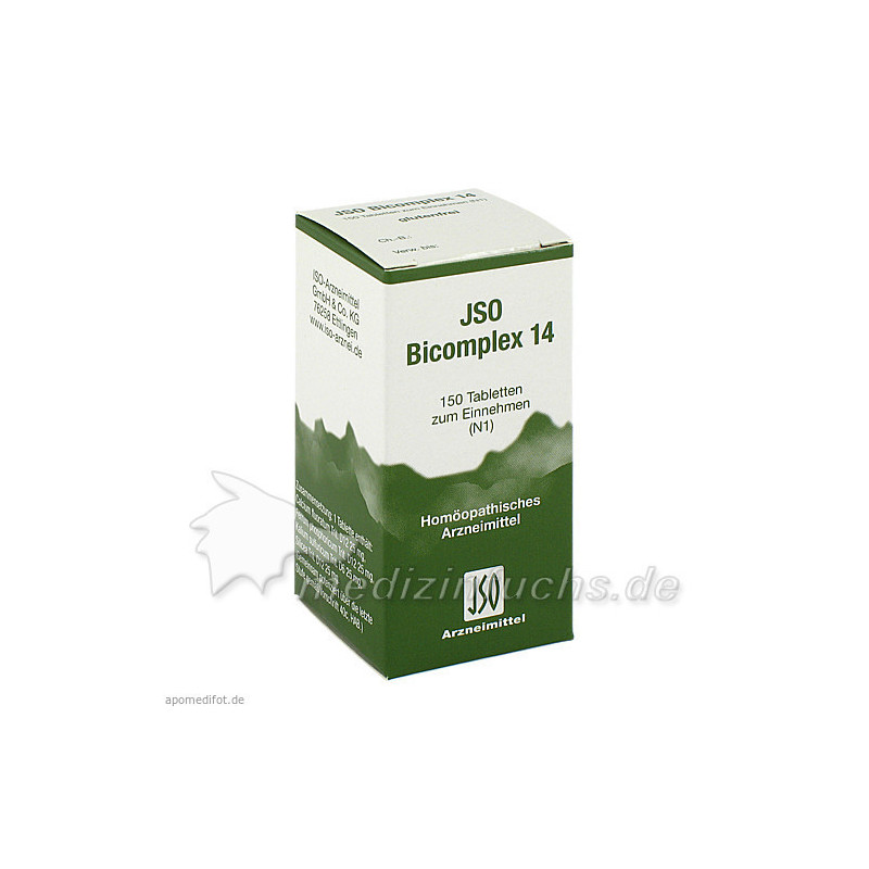 JSO BICOMPLEX HEILM NR 14, 150 ST – PZN 544958