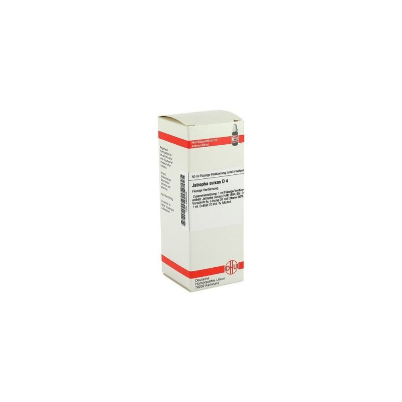 Jatropha Curcas D 4 Dilution (50 ml) – PZN 2925239