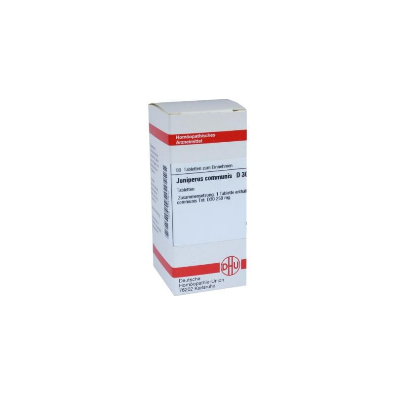 Juniperus Communis D 30 Tabletten (80 stk) – PZN 7247910