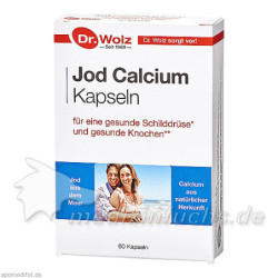 JOD CALCIUM KAPSELN DR WOLZ Zellulosekapsel, 60 ST – PZN 7373394