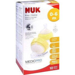 NUK First Choice Einmal-Trinksauger TPE 0-6 Mon./S, 10 ST – PZN 10813891