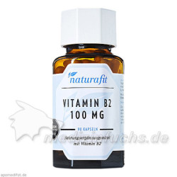 Naturafit Vitamin B2 100mg, 90 ST – PZN 11639946