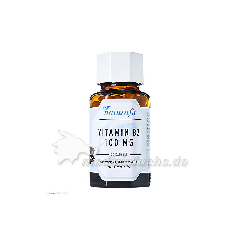 Naturafit Vitamin B2 100mg, 90 ST – PZN 11639946