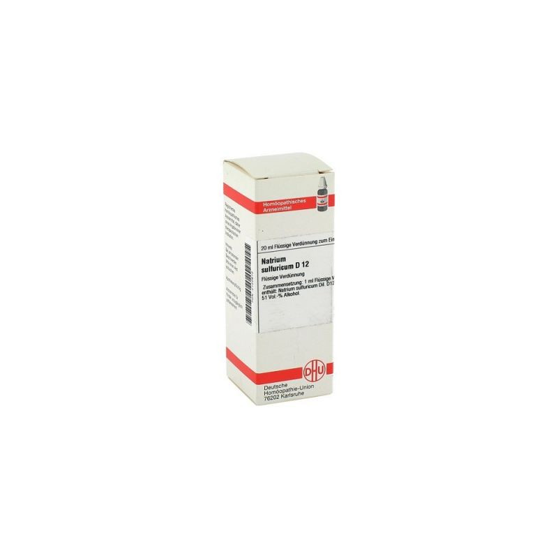 Natrium Sulfuricum D 12 Dilution (20 ml) – PZN 2122612