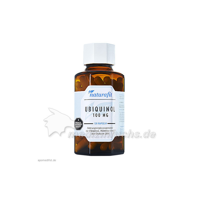 Naturafit Ubiquinol 100mg, 120 ST – PZN 12534818