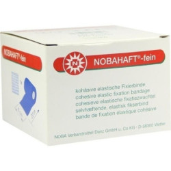 NOBAHAFT-FEIN 20mX6cm blaue Kohäsive Fixierbinde, 1 ST – PZN 7742733