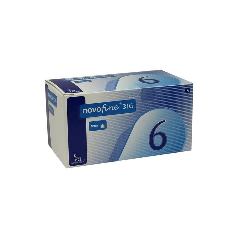 Novofine 6 Kanülen 0.25x6mm 31G, 100 ST – PZN 9541281