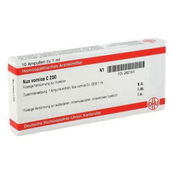 Nux Vomica C 200 Ampullen (10X1 ml) – PZN 2827904