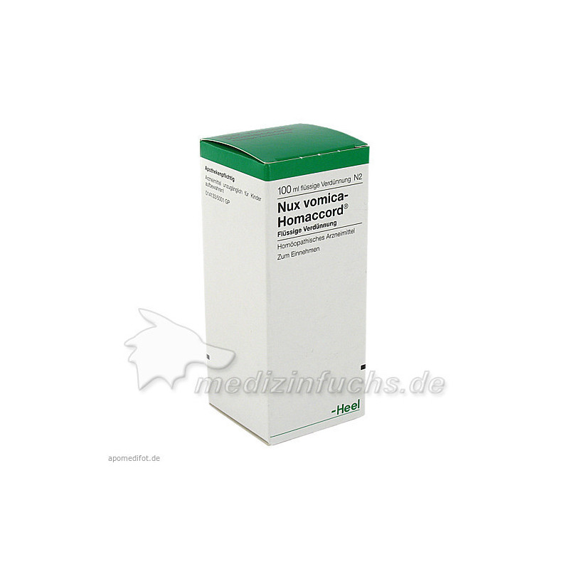 NUX VOMICA HOMACCORD, 100 ML – PZN 736014