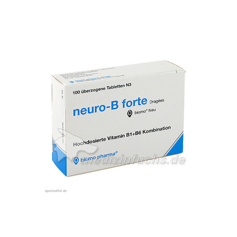 NEURO B forte biomo Neu Dragees, 100 ST – PZN 4814969