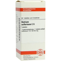 Natrium Sulfuricum C 6 Tabletten (80 stk) – PZN 7175501