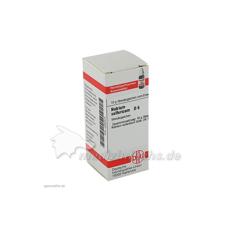 NATRIUM SULF D 6, 10 G  – PZN 2890535