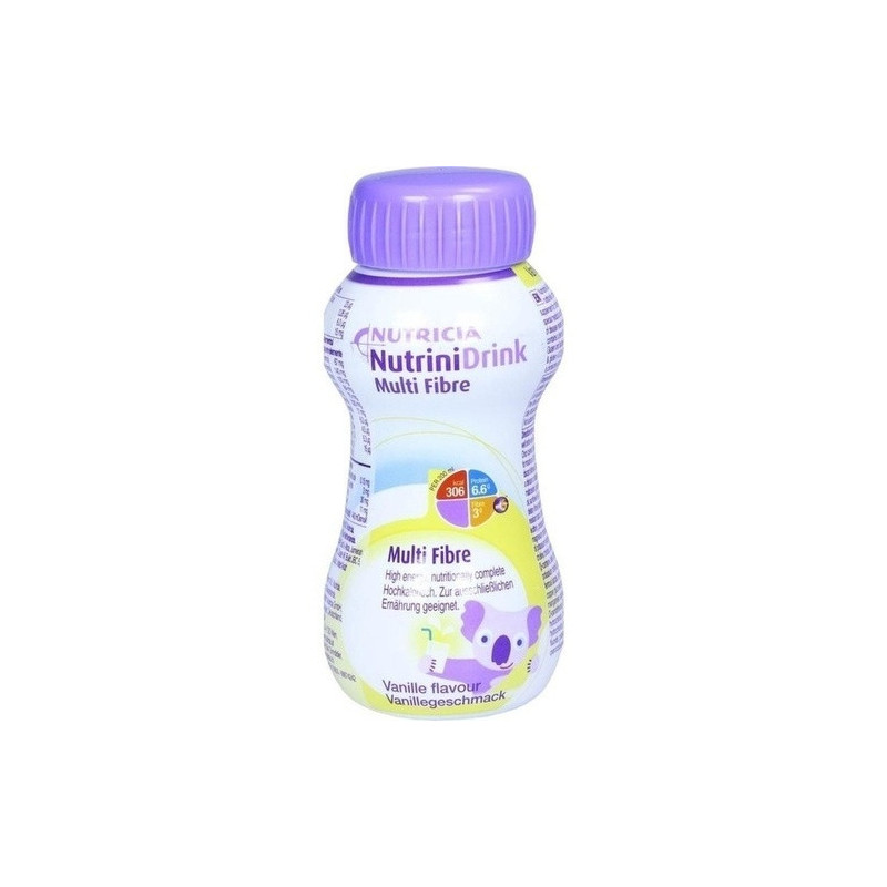 NutriniDrink MultiFibre Vanillegeschmack, 200 ML – PZN 6327469