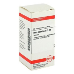 Naja Tripudians D 30 Tabletten (80 stk)  – PZN 4228349