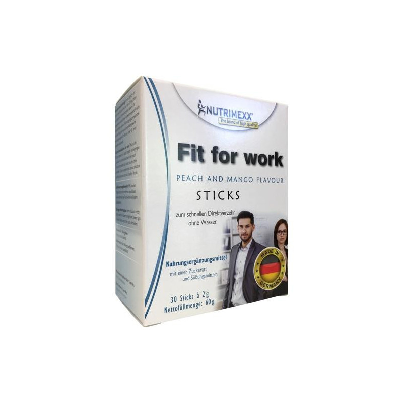 Nutrimexx - Fit for work, 30 ST – PZN 12474128
