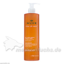NUXE Reve de Miel Gel Lavant Surgras Visage/Corps, 400 ML – PZN 9100588