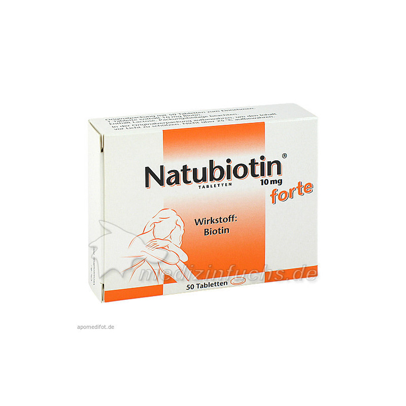 Natubiotin 10mg forte, 50 ST  – PZN 1259705