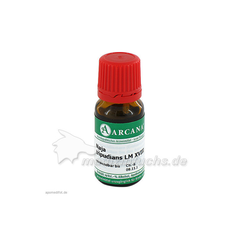 NAJA TRIPUDIANS ARCA LM 18, 10 ML – PZN 2603004
