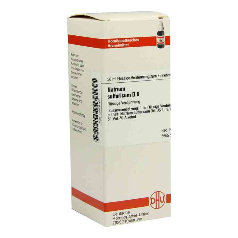 Natrium Sulfuricum D 6 Dilution (50 ml) – PZN 2928108