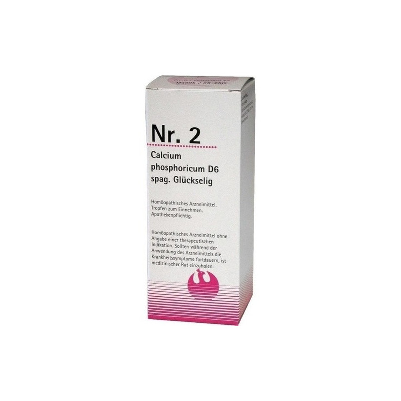Nr. 2 Calcium phosphoricum D6 spag. Glückselig, 100 ML – PZN 453948