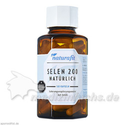 Naturafit Selen 200 natürlich, 180 ST  – PZN 12516341