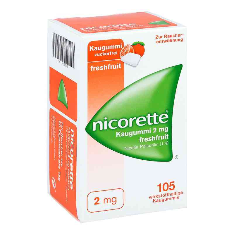 Nicorette 2mg freshfruit (105 stk) – PZN 1639595