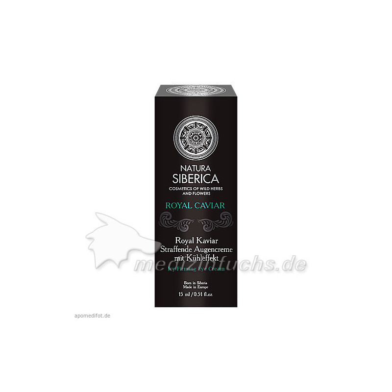Natura Siberica Royal Kaviar Straff Augencr Kuehl, 15 ML – PZN 12906740