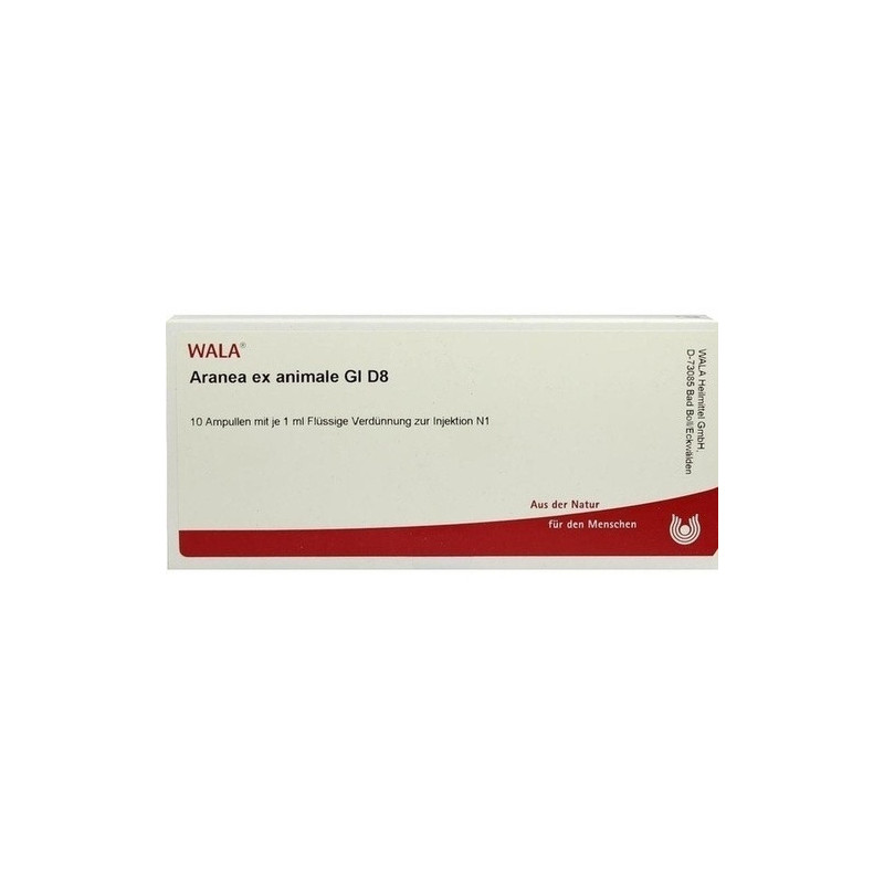 ARANEA EX ANIMALE GL D 8, 10X1 ML – PZN 4614822