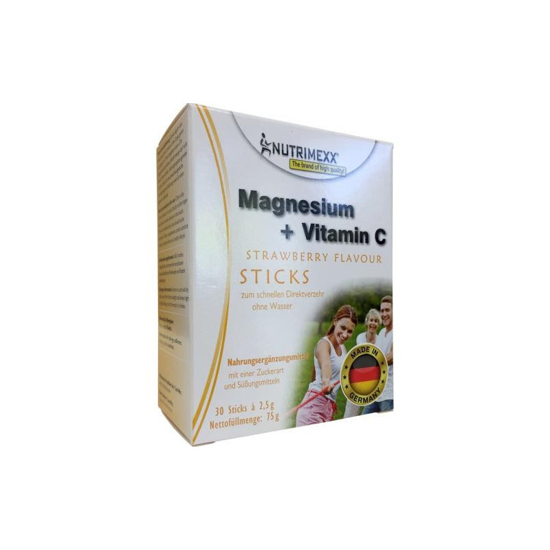 Nutrimexx - Magnesium + Vitamin C, 30 ST – PZN 12474111