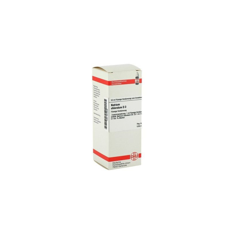 Natrium Chloratum D 3 Dilution (50 ml)  – PZN 2810559