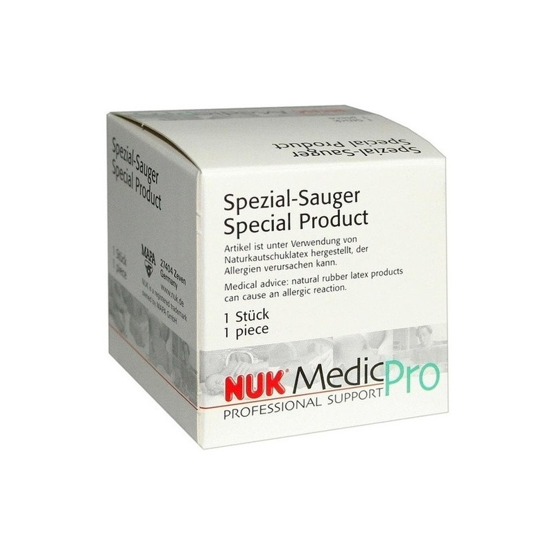 NUK Gaumenspaltsauger in Würfelkart+Schra, 1 ST – PZN 1465882