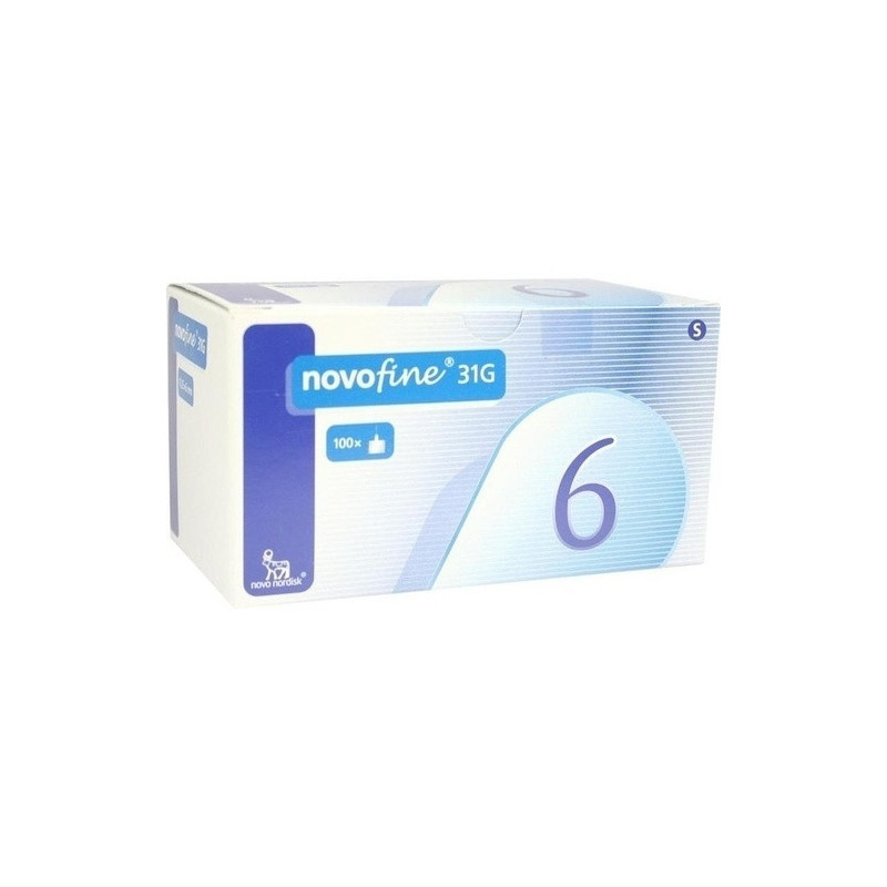 NovoFine 6 Kanülen 0.25x6mm, 100 ST – PZN 6108253