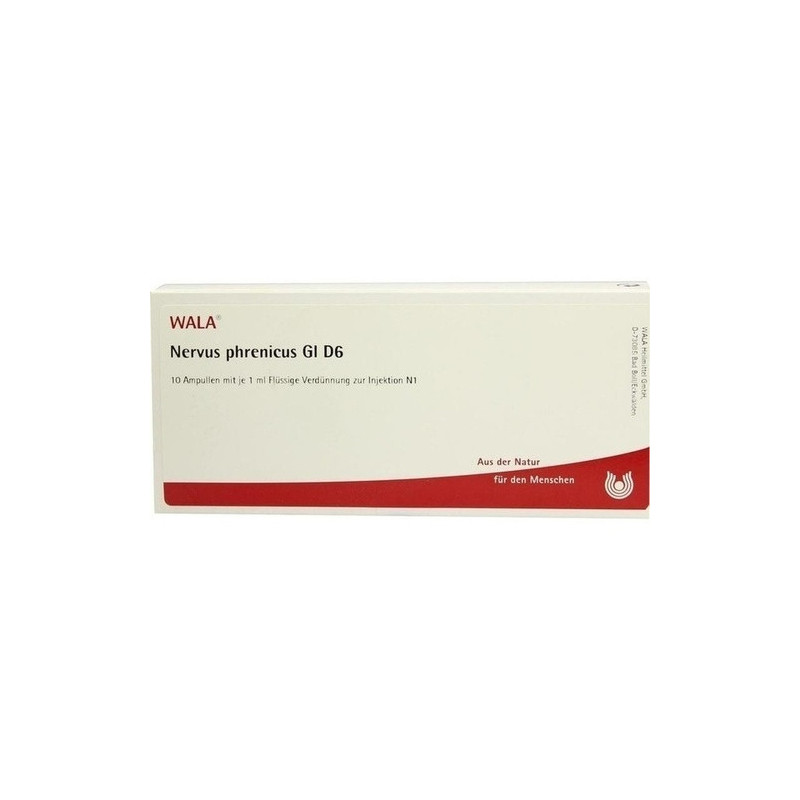 NERVUS PHRENICUS GL D 6, 10X1 ML – PZN 2941149