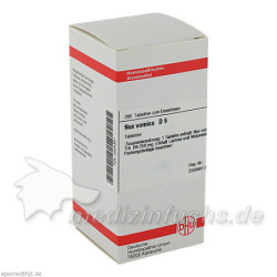 NUX VOMICA D 6, 200 ST – PZN 2634387