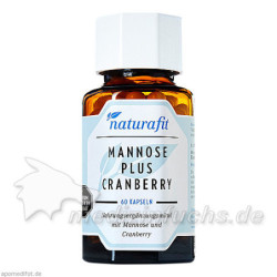 Naturafit Mannose plus Cranberry, 60 ST – PZN 13058490