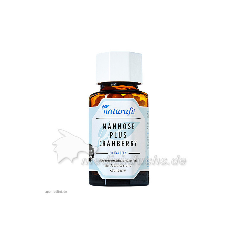 Naturafit Mannose plus Cranberry, 60 ST – PZN 13058490