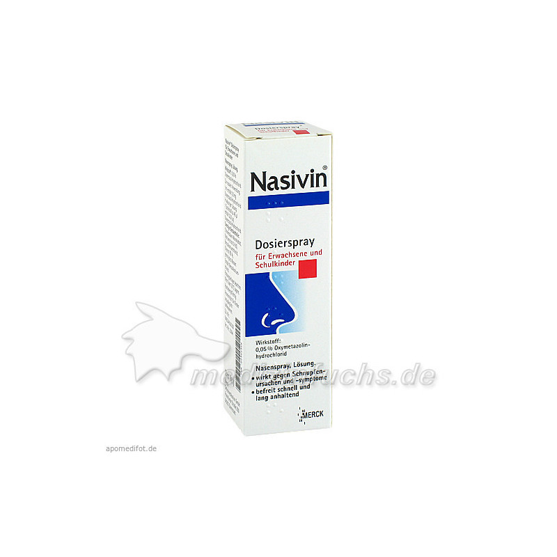 NASIVIN für Erwachsene und Schulkinder Dosierspray, 10 ML – PZN 2362368