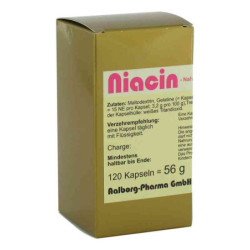 Niacin Kapseln (120 stk) – PZN 156156
