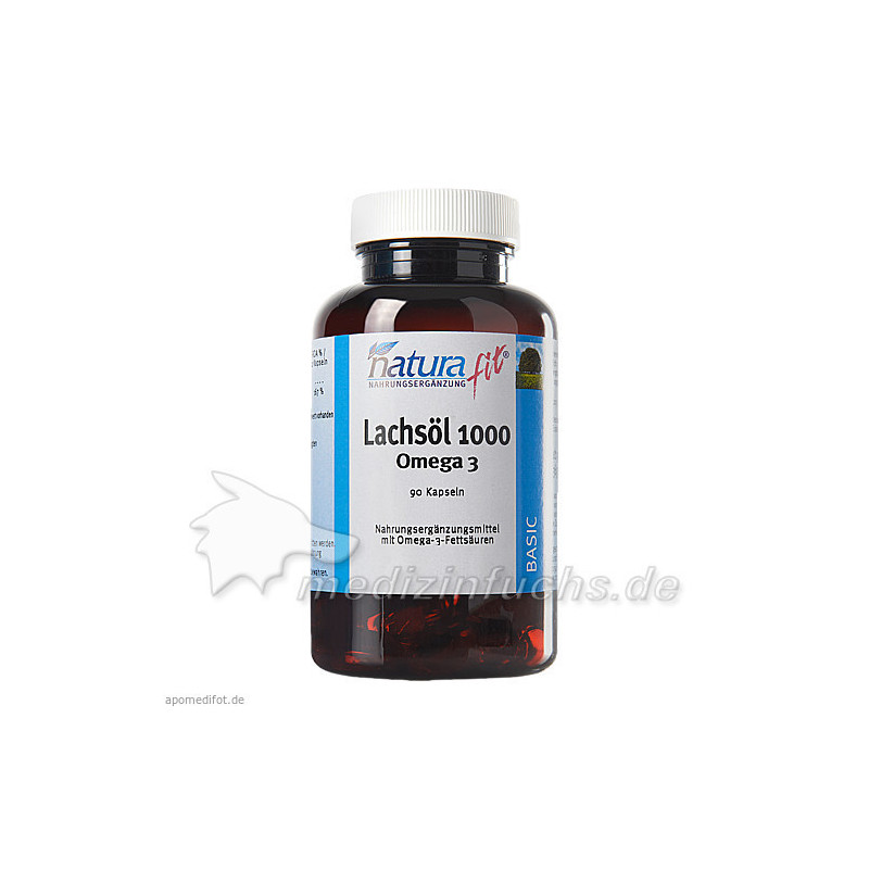 naturafit Lachsöl 1000, 90 ST – PZN 3119492