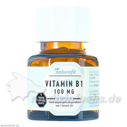 Naturafit Vitamin B1 100mg, 30 ST  – PZN 13331112