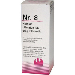 Nr. 8 Natrium chloratum D6 spag. Glückselig, 100 ML – PZN 459365