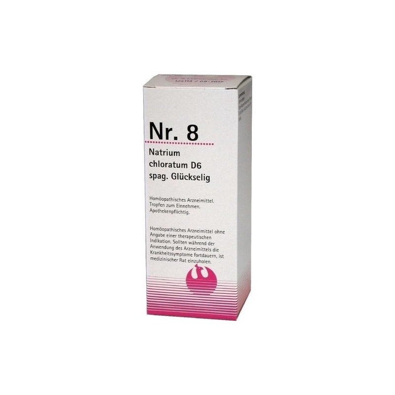 Nr. 8 Natrium chloratum D6 spag. Glückselig, 100 ML – PZN 459365