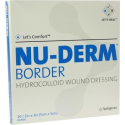 NU-DERM Hydrokolloid-Verband 5x5cm, 20 ST – PZN 328232