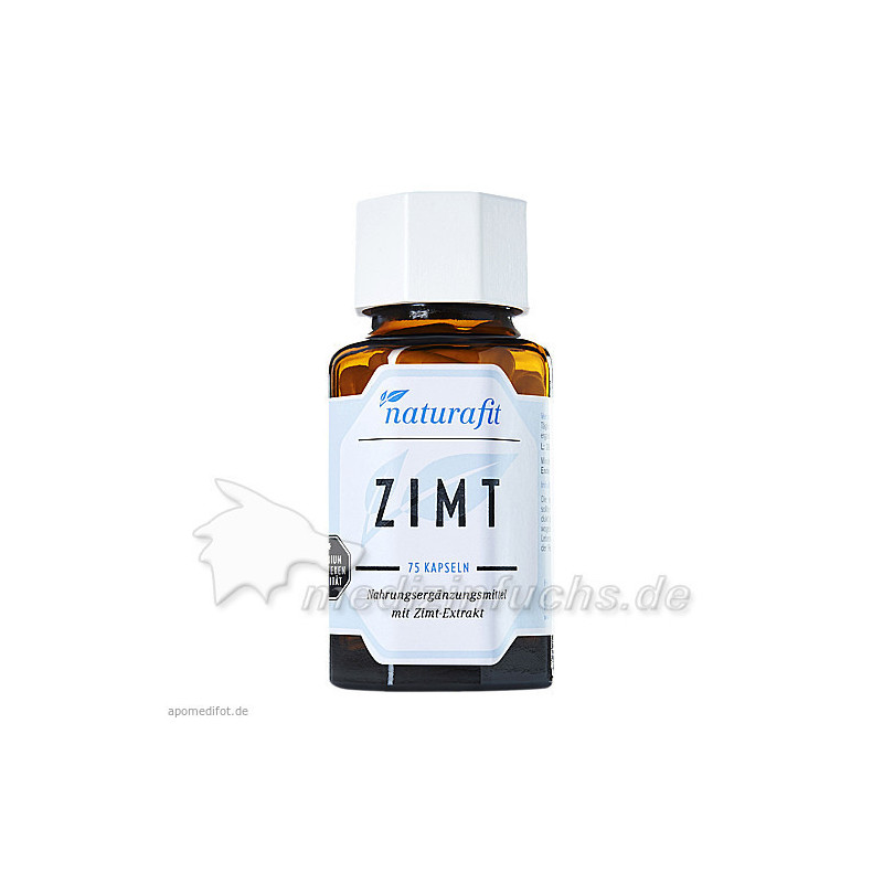 naturafit Zimt Kapseln, 75 ST – PZN 3679392