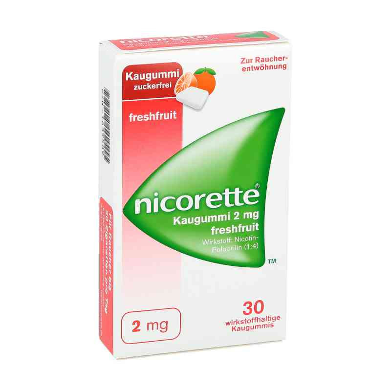 Nicorette 2mg freshfruit (30 stk) – PZN 1639589