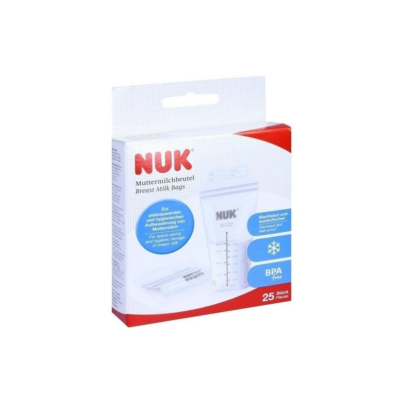 NUK Muttermilchbeutel, 25 ST – PZN 9643521