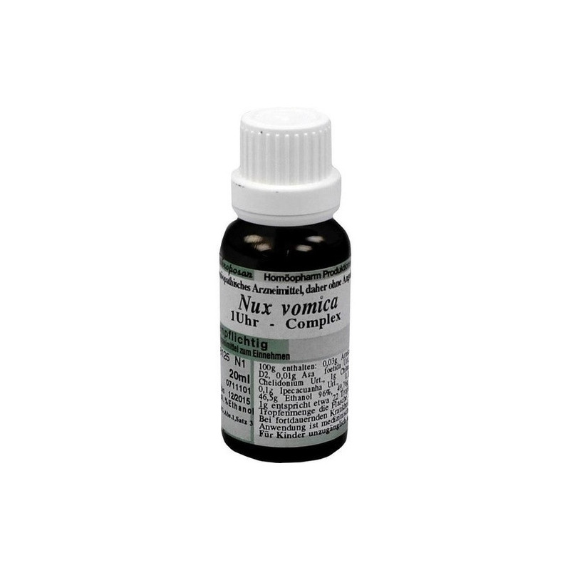 NUX VOMICA 1 UHR OLIGOSANCOMPLEX, 20 ML – PZN 4098125