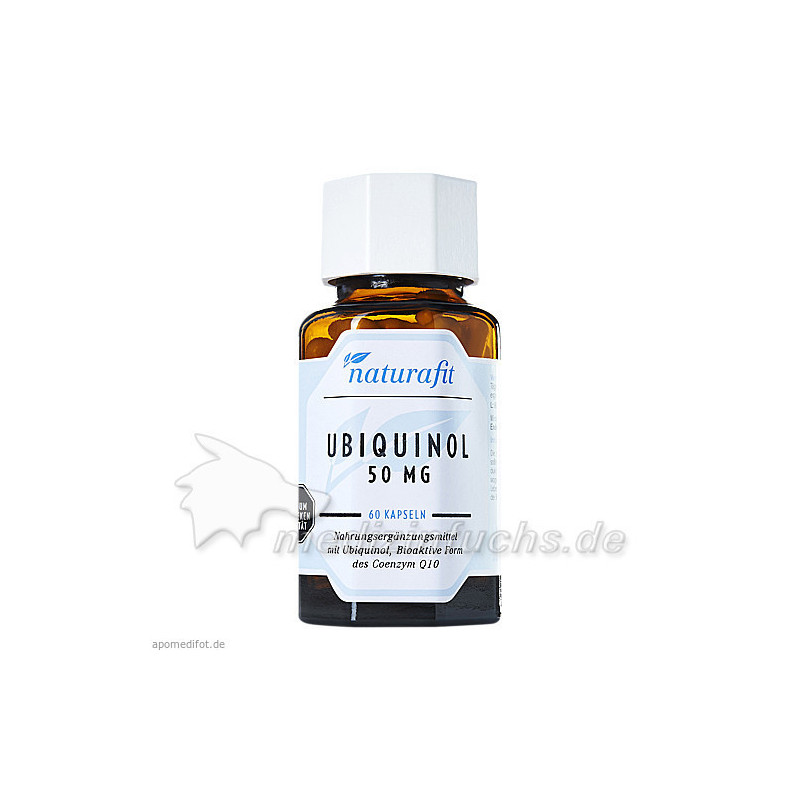 Naturafit Ubiquinol 50mg, 60 ST  – PZN 9899829
